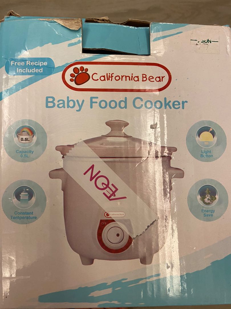 Baby Food Cooker (California Cooker), 兒童＆孕婦用品, 護理及餵哺, 護理及餵哺 加固