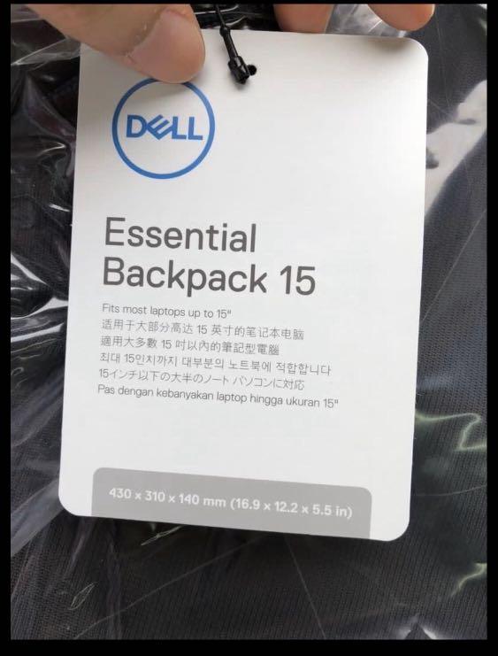 Backpack (Category: Everything Else) located in Singapore. Submitted by davidsii (Listing ID 1018487215, Image 3). Description: New Dell backpack for sell. Pm me thanks Grab this week only$15！！.