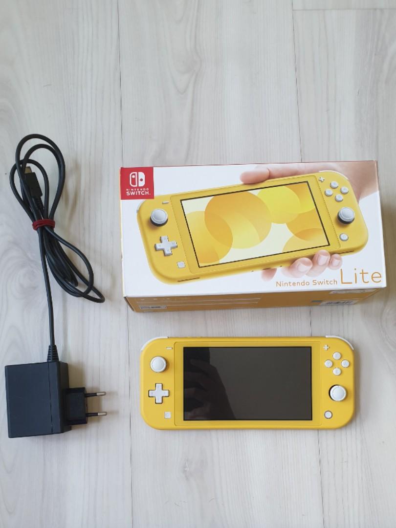 used nintendo switch with animal crossing