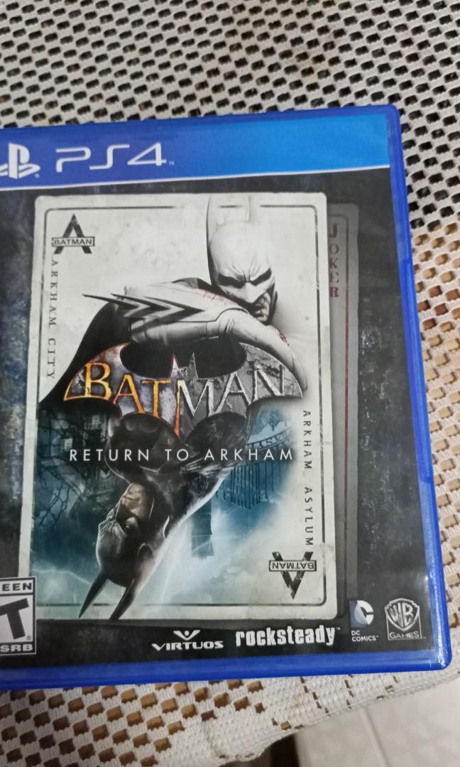 Batman Return To Arkham Arkham Asylum And Arkham City With 2 Disc Video Gaming Video Games Playstation On Carousell