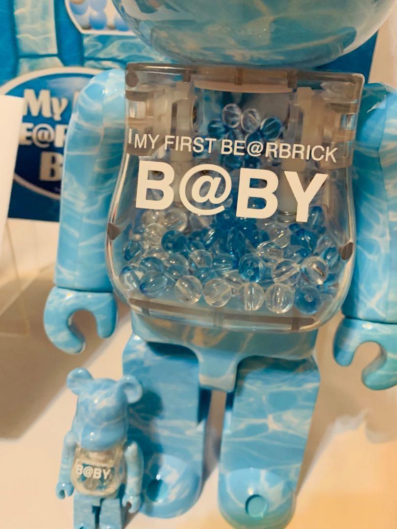 bearbrick my first baby water crest ver be@rbrick b@by 100% & 400