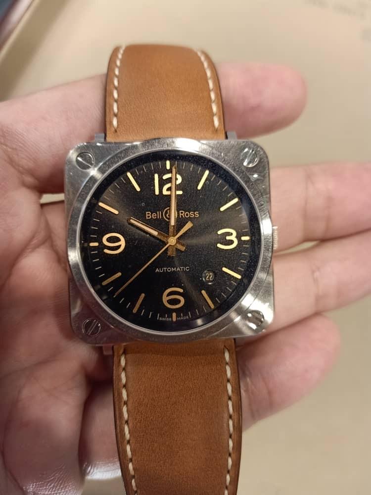 Bell & ross brs 92 golden heritage sales