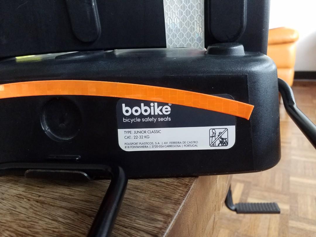 1 x Bobike Junior Classic Bicycle bike seat (best kids seat for 510 yr