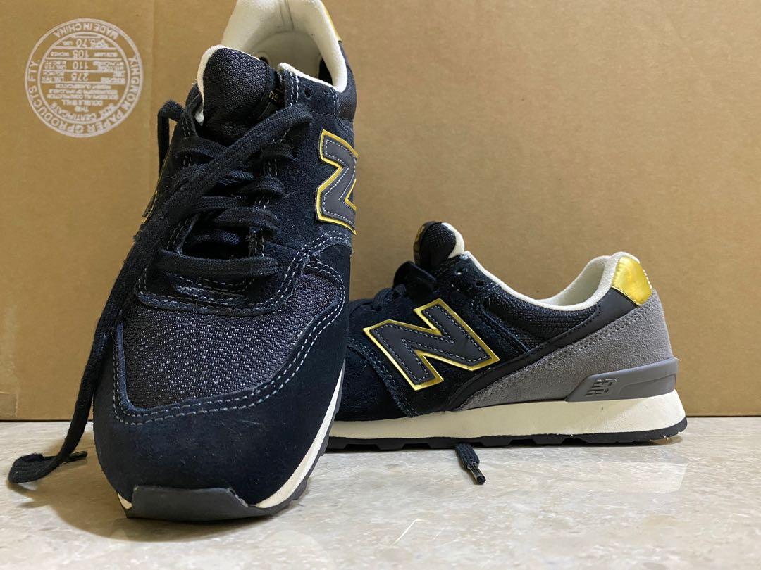 disk Street address Executable Brand new New Balance 996 black and gold - US8.5, Women's Fashion,  Footwear, Sneakers on Carousell