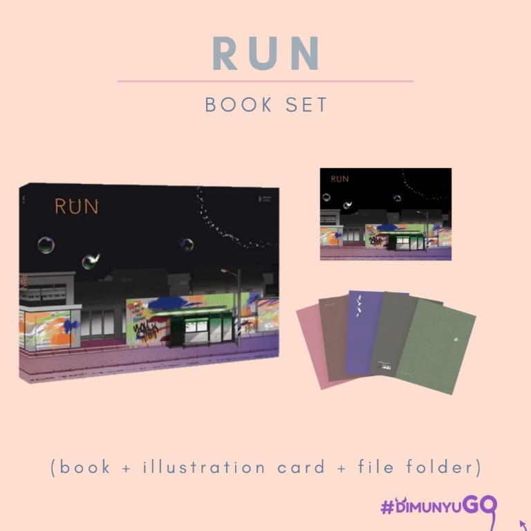 Bts Graphic Lyrics Book Run Book Set K Wave On Carousell