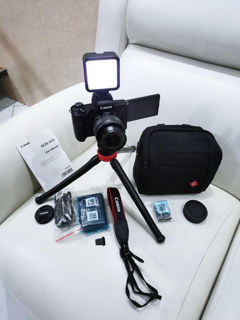 canon eos m50 ef m15 45mm is stm