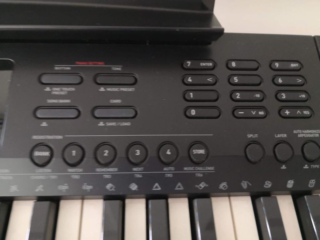Casio CDP200R Keyboard with CS43P stand + stool + custommade