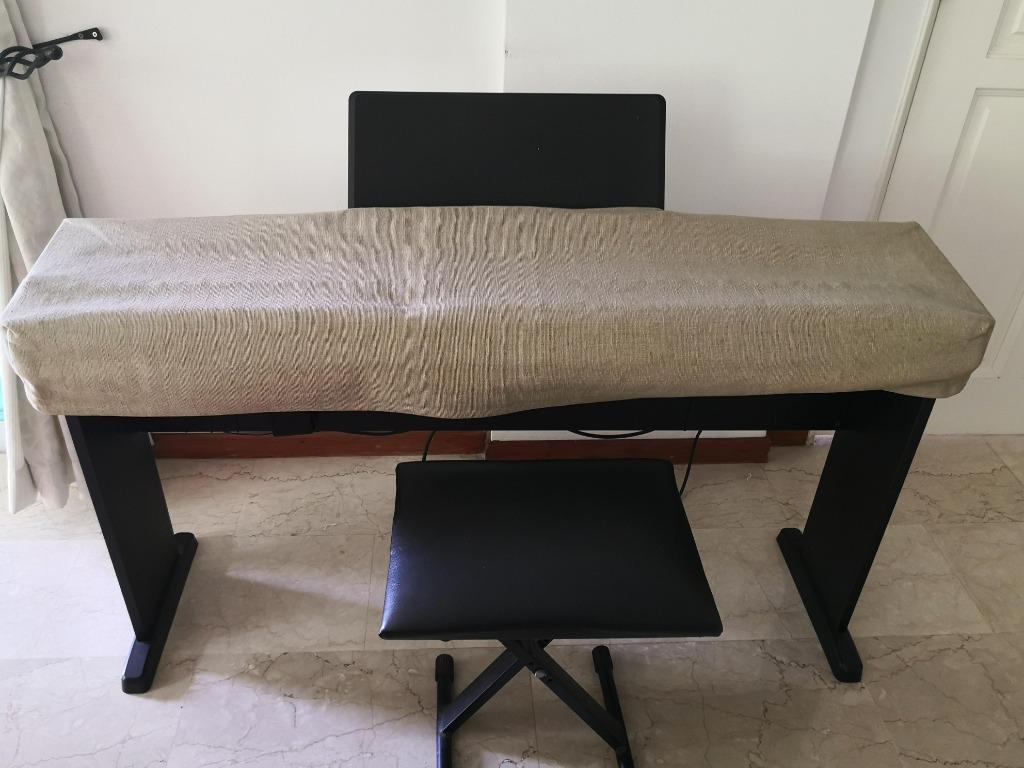 Casio CDP200R Keyboard with CS43P stand + stool + custommade dust
