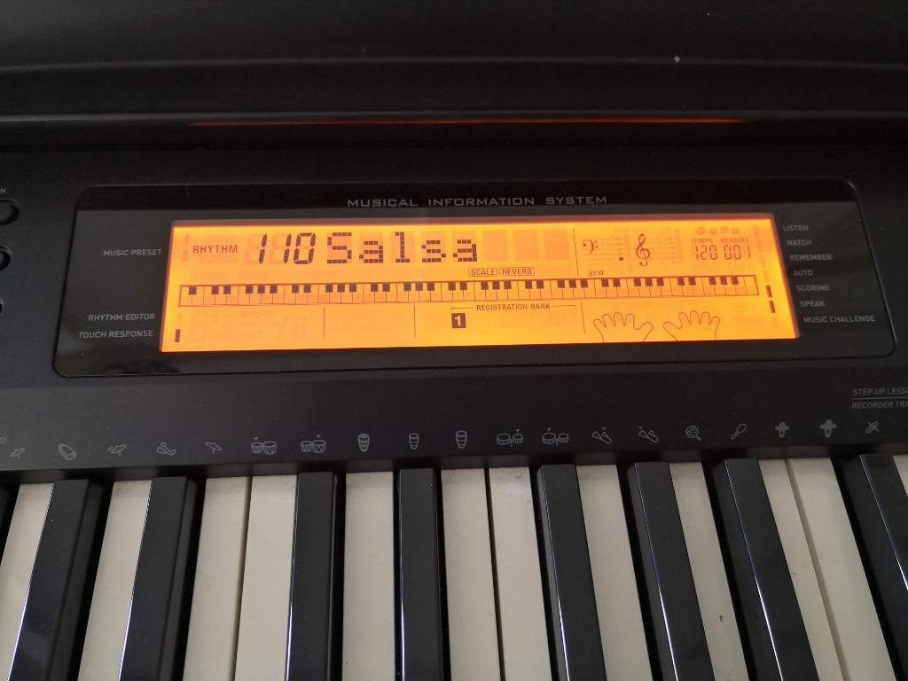 Casio CDP200R Keyboard with CS43P stand + stool + custommade dust