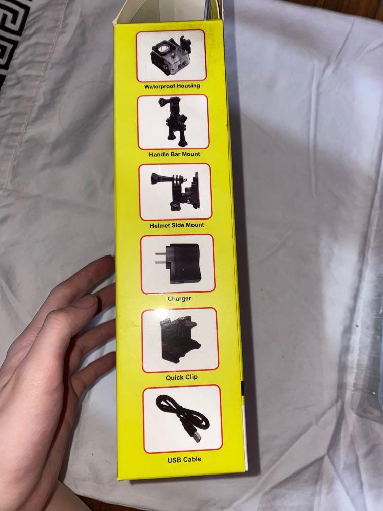 CDR KING Action Camcorder (Category: Voice Recorders) located in San Juan City. Submitted by tiptops.mnl (Listing ID 1018465944, Image 3). Description: 🌸 CDR KING Action Camcorder 🌸 - everything is complete except the adaptor - similar to go pro - steal price!!! (original was 3,880) - can be a gift - black color #sweldo7.