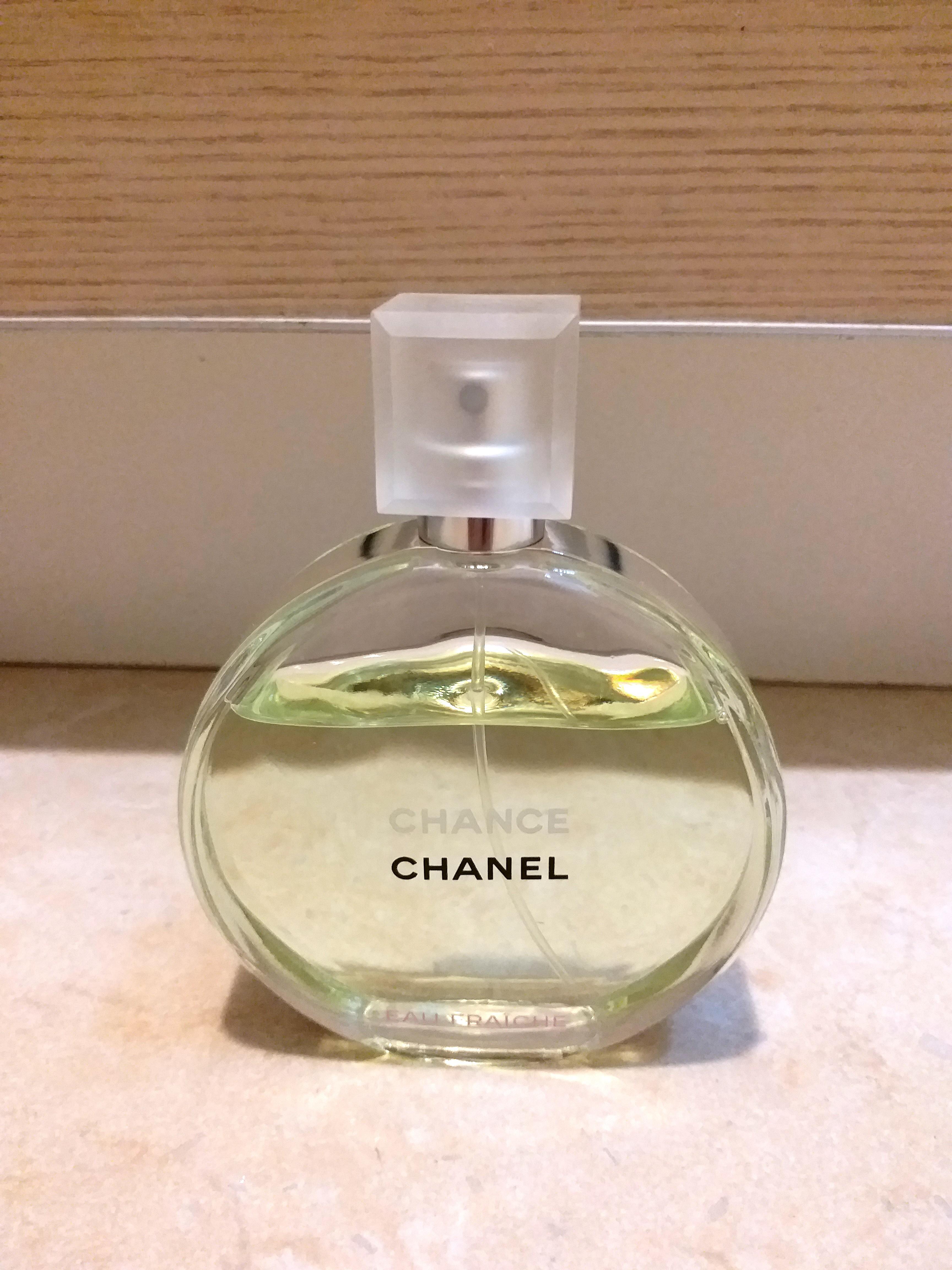 Chanel Chance 100ml Eau Fraiche Eau de Toilette Perfume 香水 edt edp, 美容