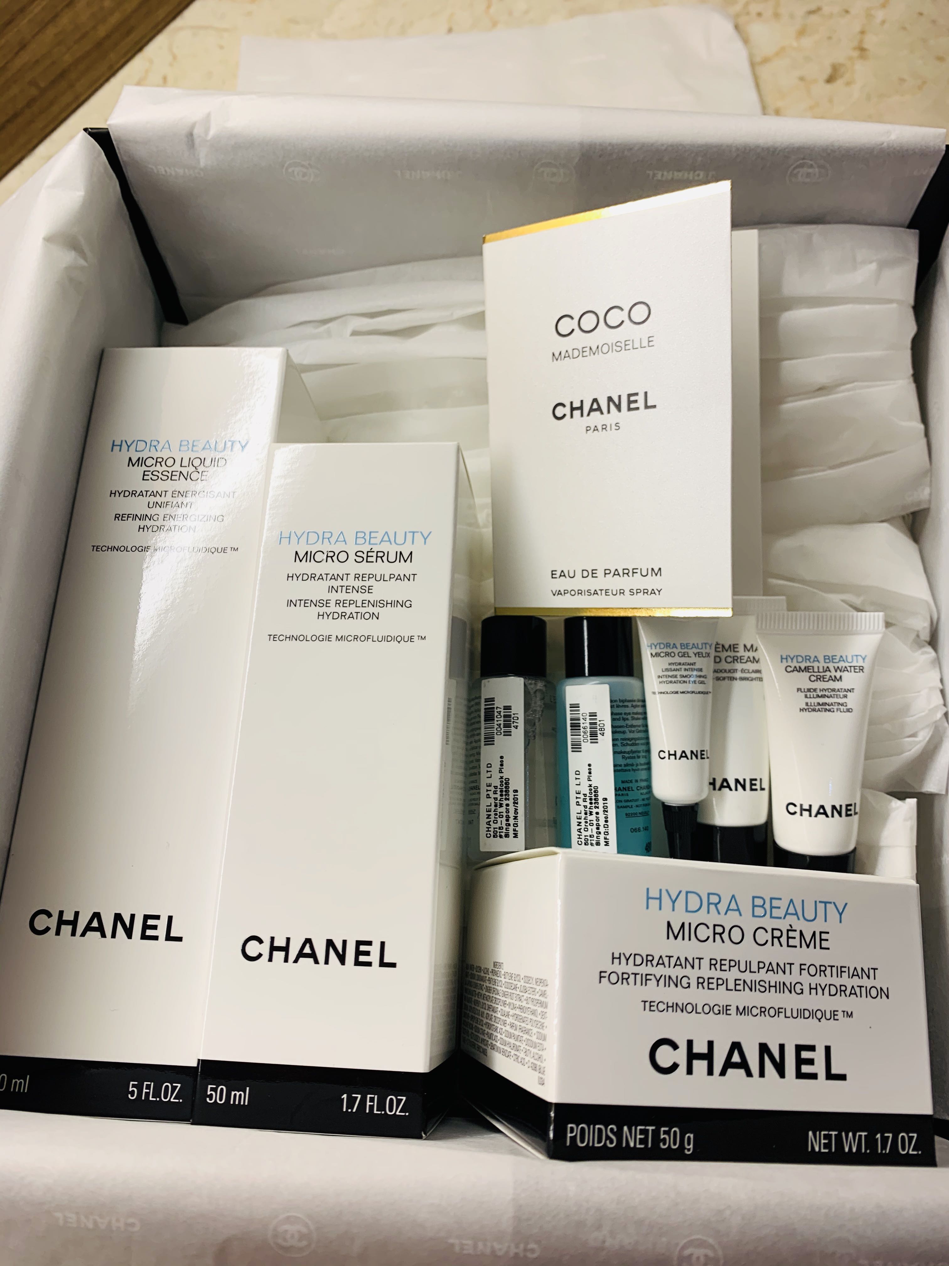 Chanel Facial set, Beauty & Personal Care, Face, Face Care on Carousell