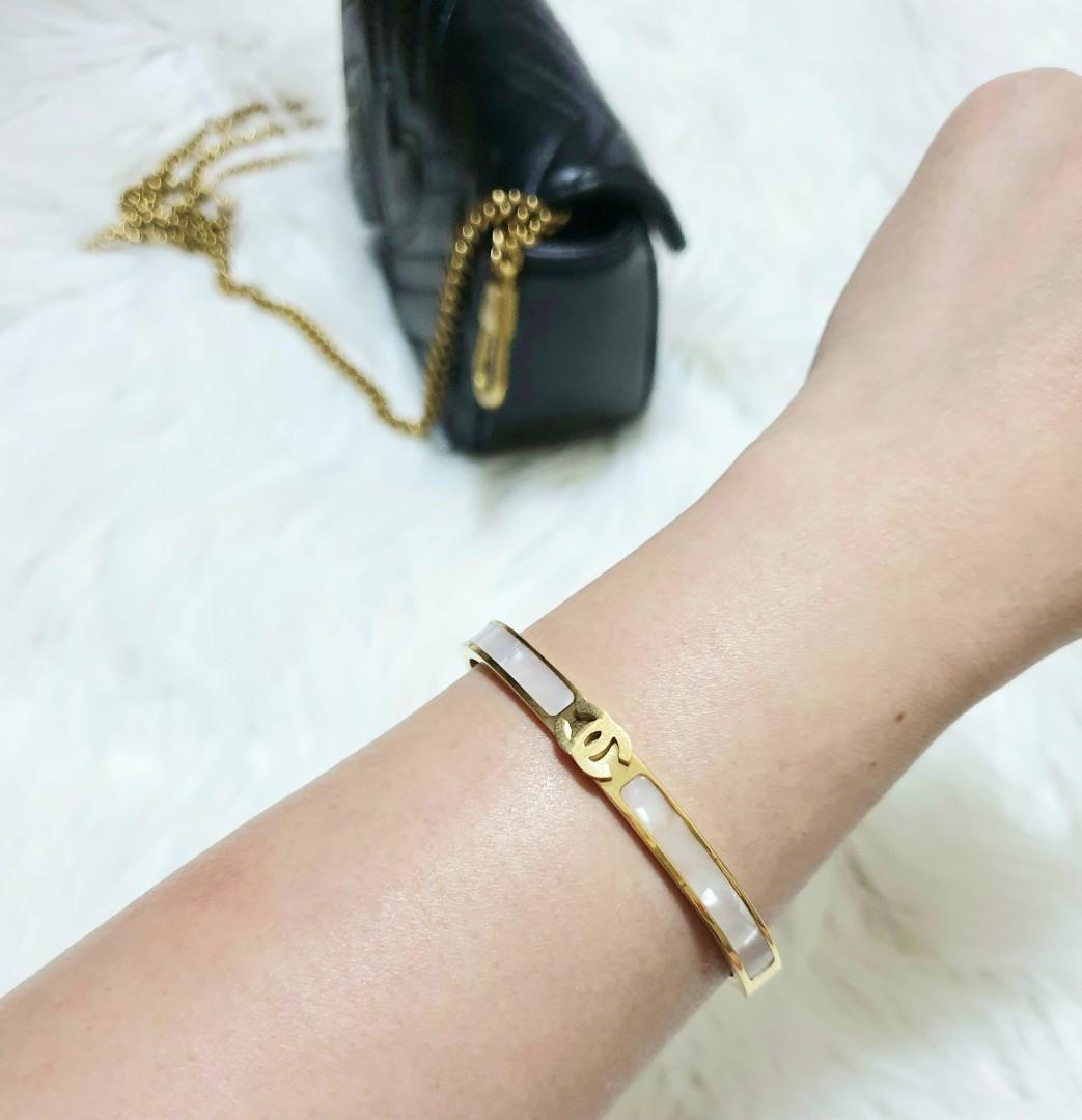 Bracelet Chanel Gold in Metal  25275353