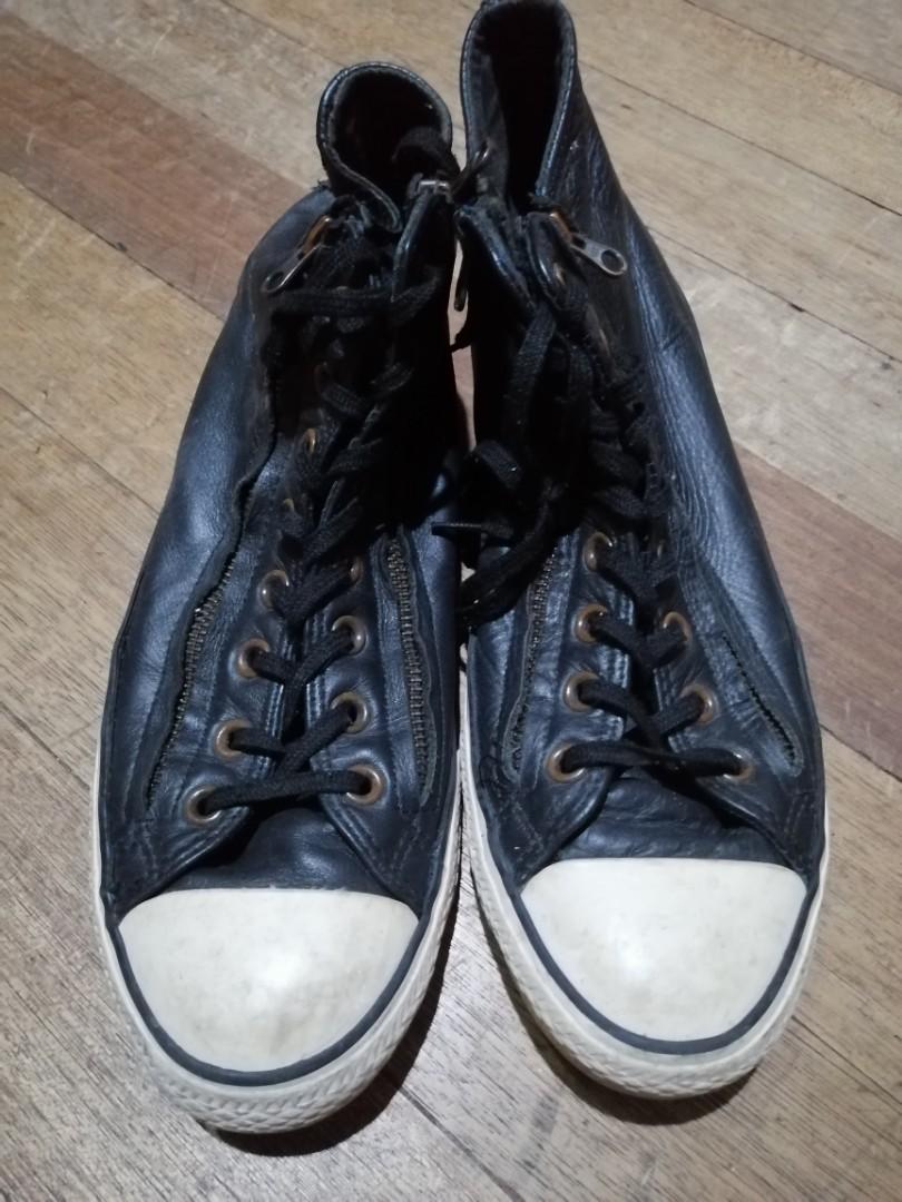 silver converse size 9