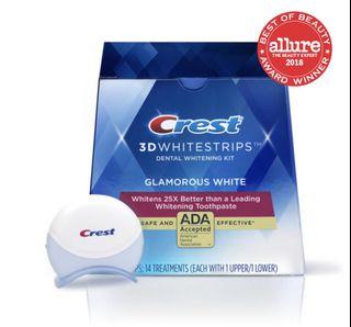 Crest 3d Whitestrips Dental Whitening Kit Health Beauty Skin