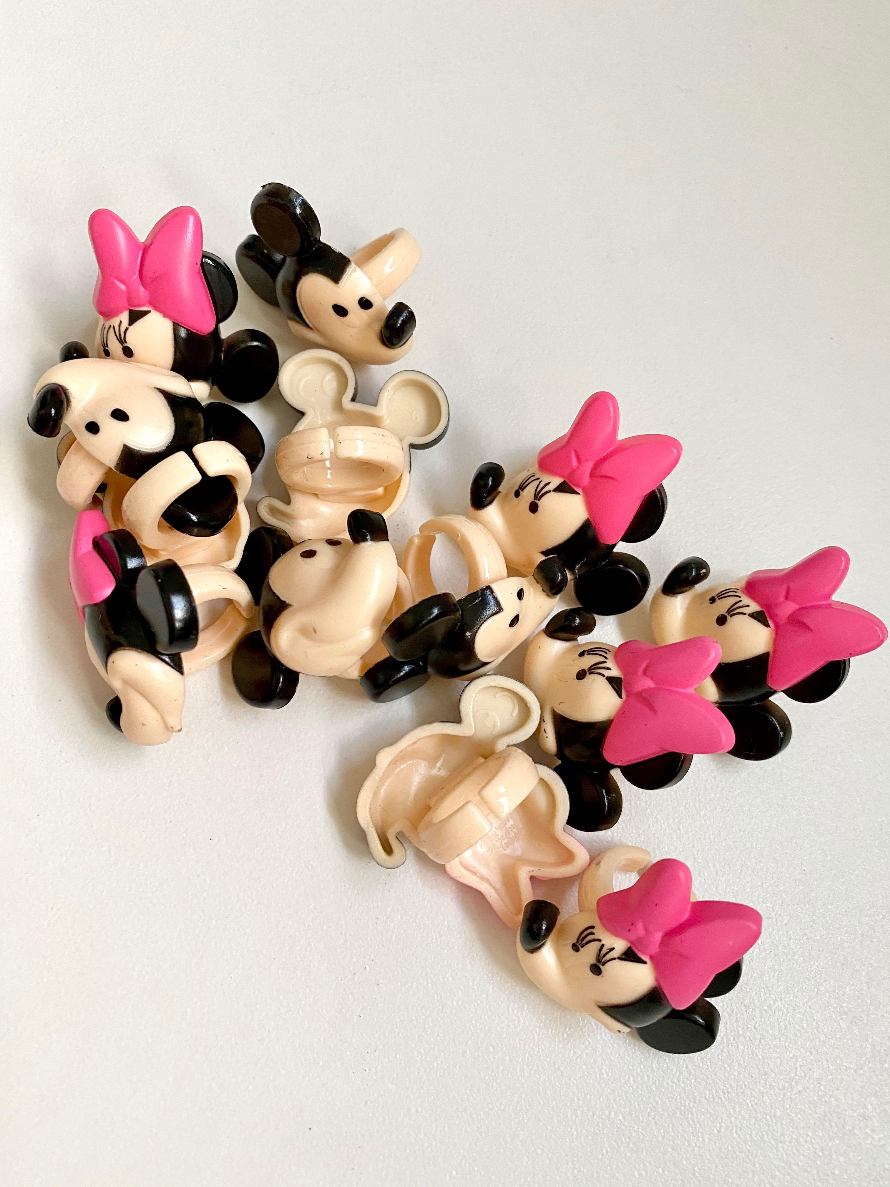 Minnie mouse deals rings for cupcakes