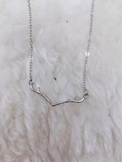Deer Silver Necklace