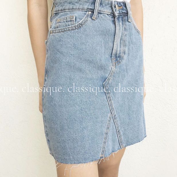 Denim co skirt clearance