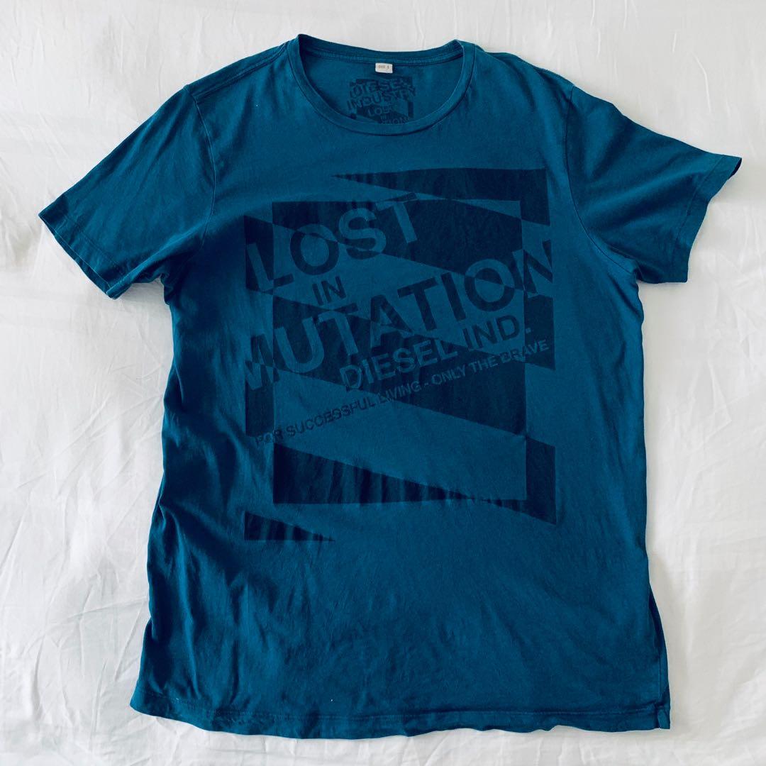 Diesel T Shirt Wide Cutting Men S Fashion Clothes Tops On Carousell