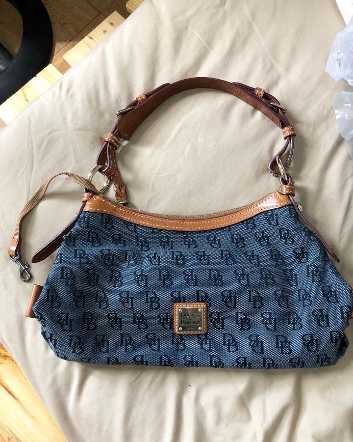 Dooney and bourke canvas shoulder bag online