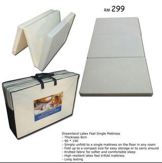 Dreamland Foldable Mattress Home Furniture Carousell Malaysia