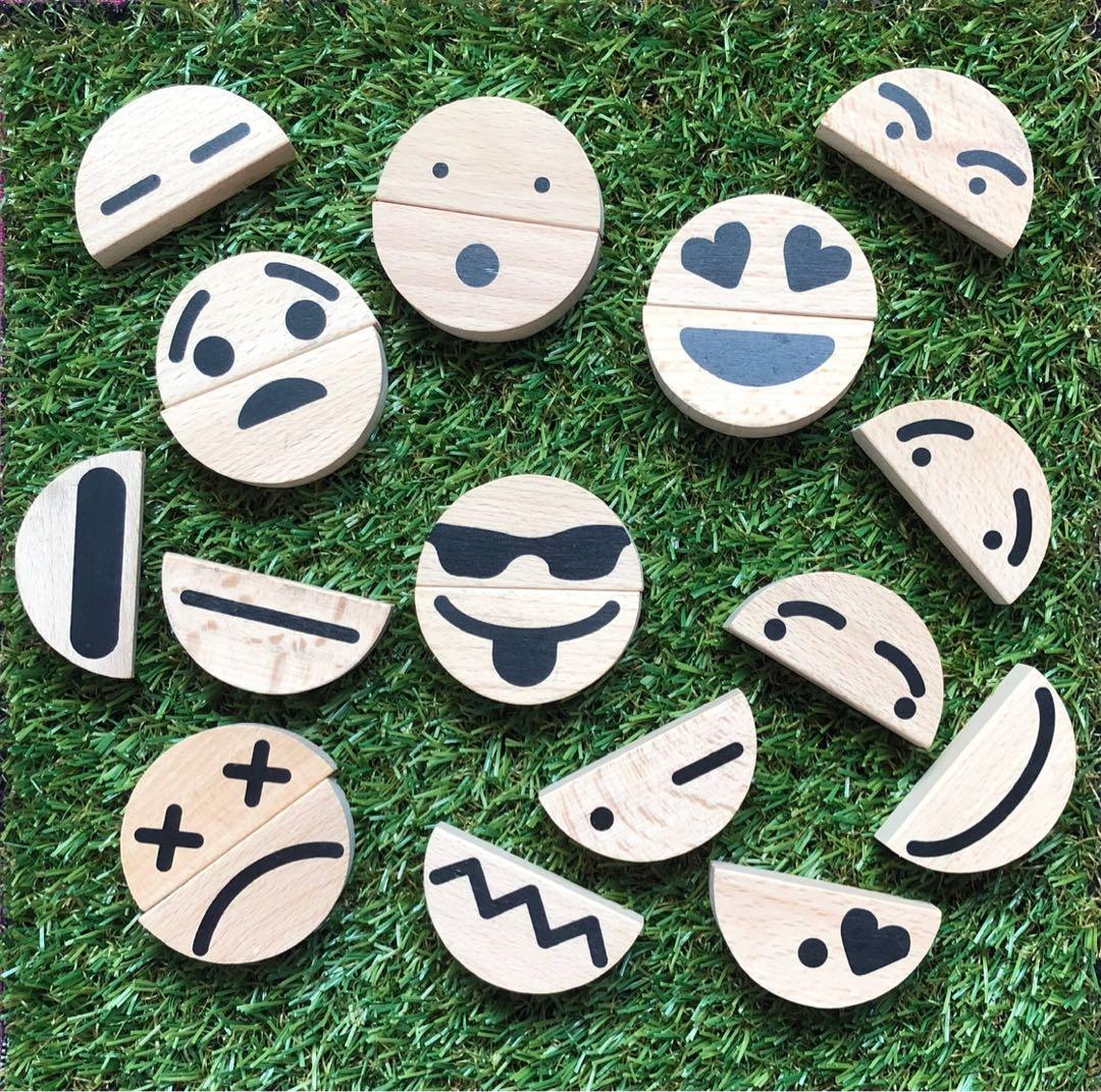 Emoji Puzzle/Blocks, Hobbies & Toys, Toys & Games on Carousell