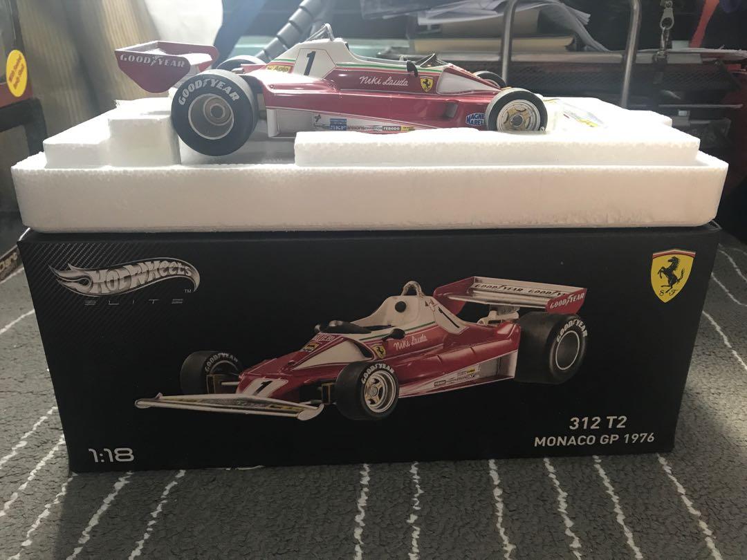 F1 Ferrari 312 T2 Niki Lauda 1976 Hotwheels Elite 1:18, Hobbies & Toys ...