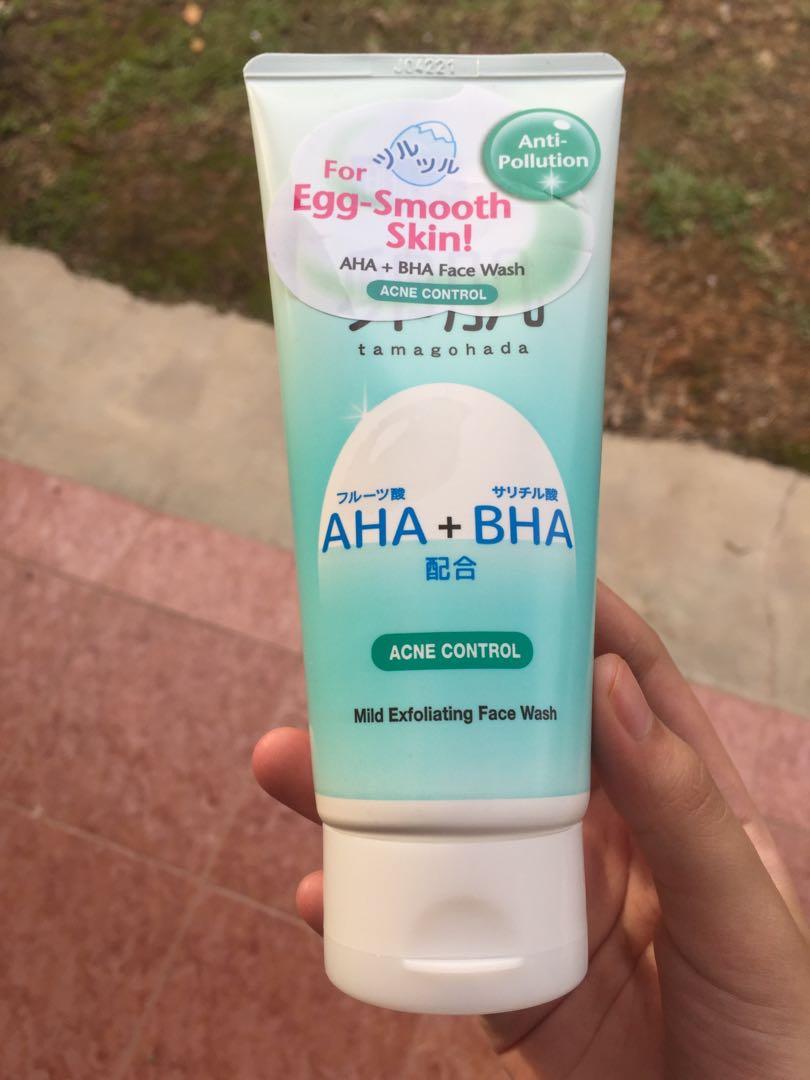 face wash yang ada aha bha