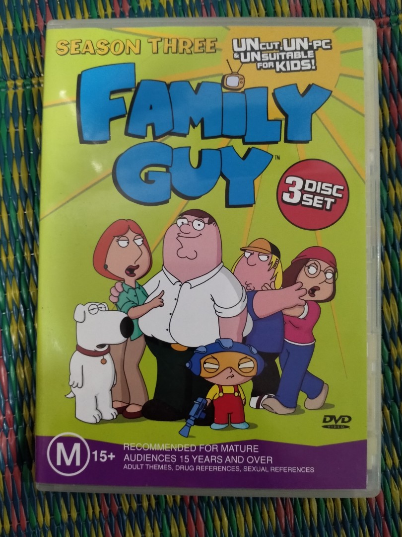 Family guy, Hobbies & Toys, Music & Media, CDs & DVDs on Carousell