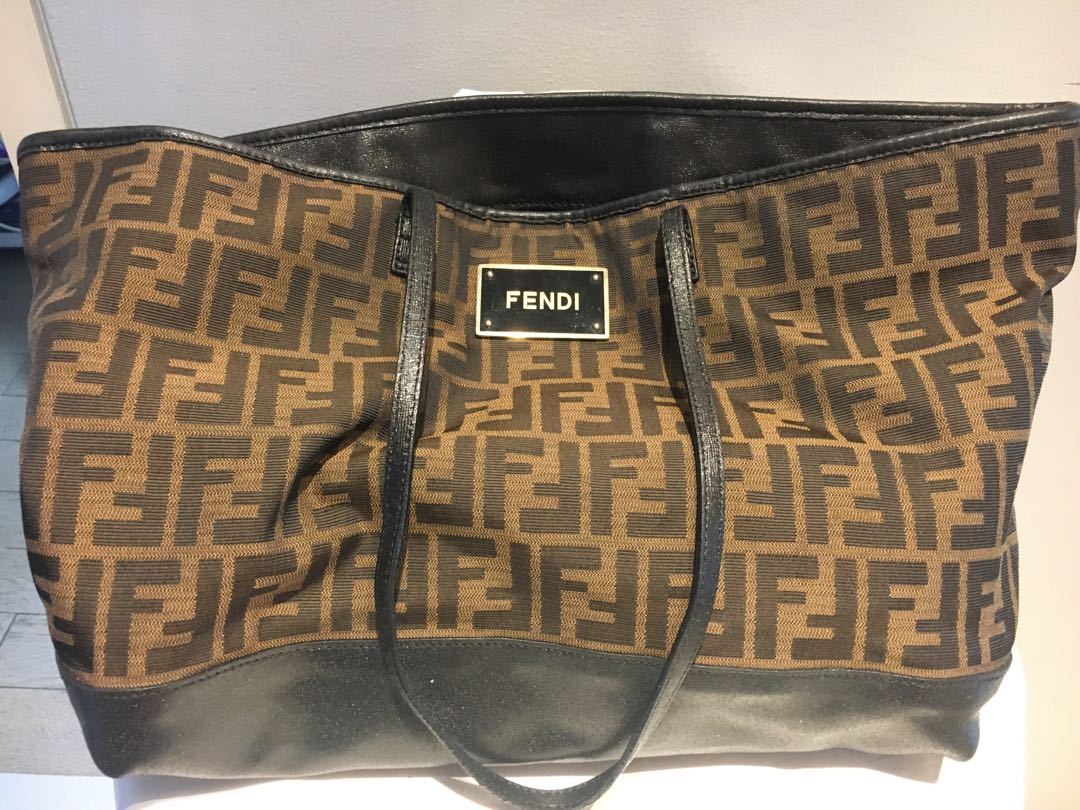 fendi zucca tote