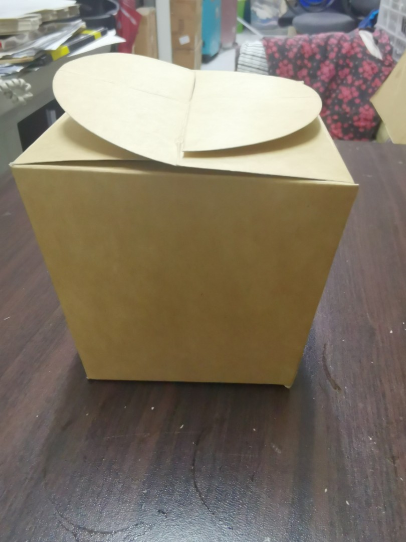 Food Grade Noodle Box / rice in a box kraft paper