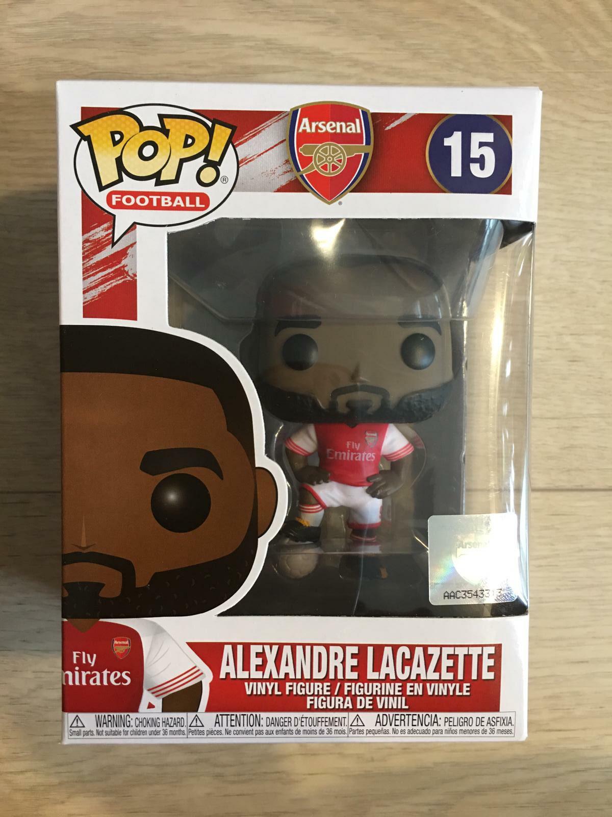 Funko Pop Arsenal football club Alexandre Lacazette
