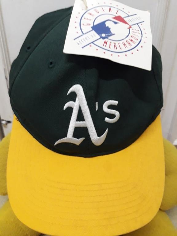 Genuine Merchandise A's Athletics Green And Yellow Ball Cap, Everything  Else, Others on Carousell