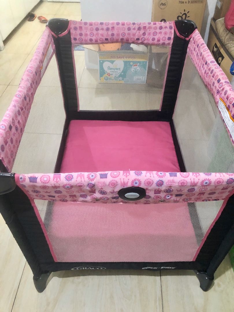 Graco pack n play pink new arrivals