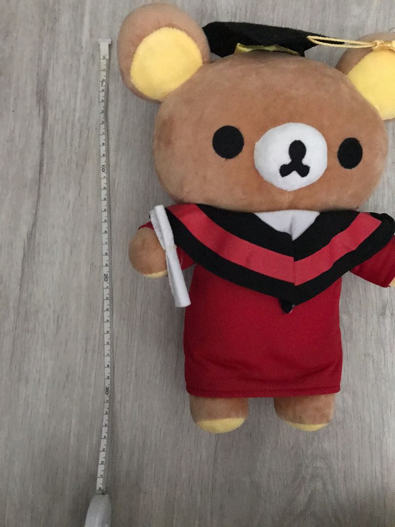 rilakkuma graduation bear