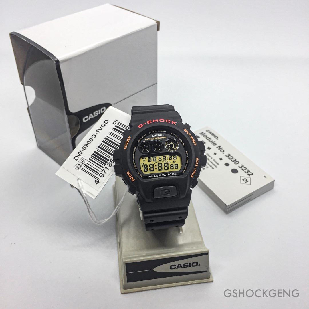 G SHOCK DW 6900G 1VQD ORIGINAL GSHOCK DW6900