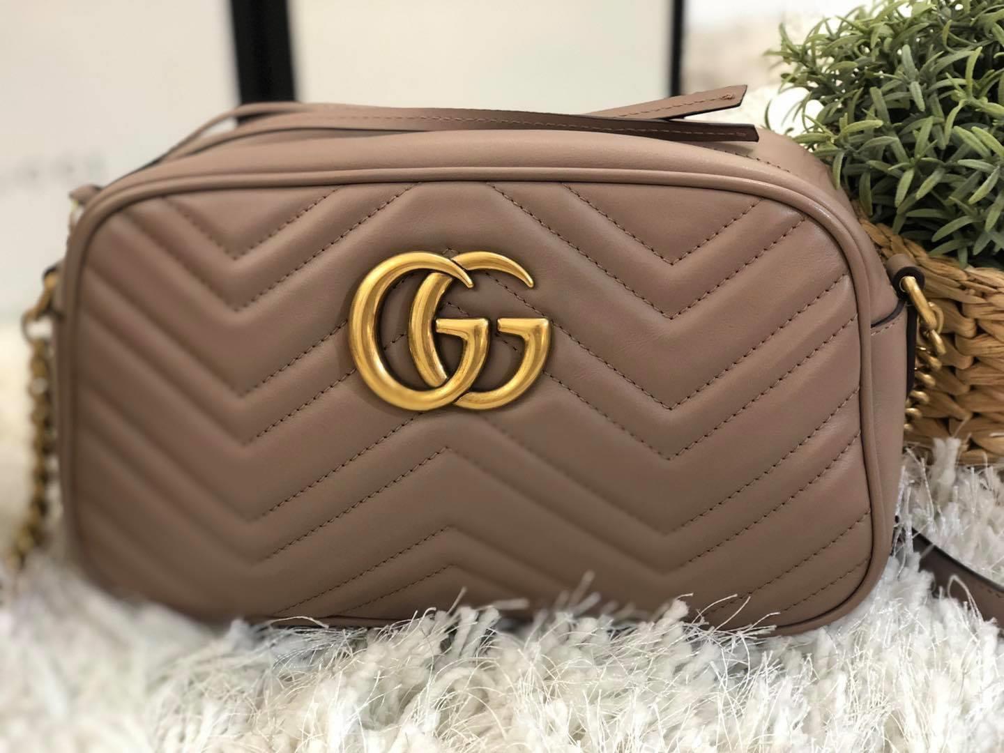 Gucci Marmont Small Camera Bag Luxury Bags Wallets on Carousell
