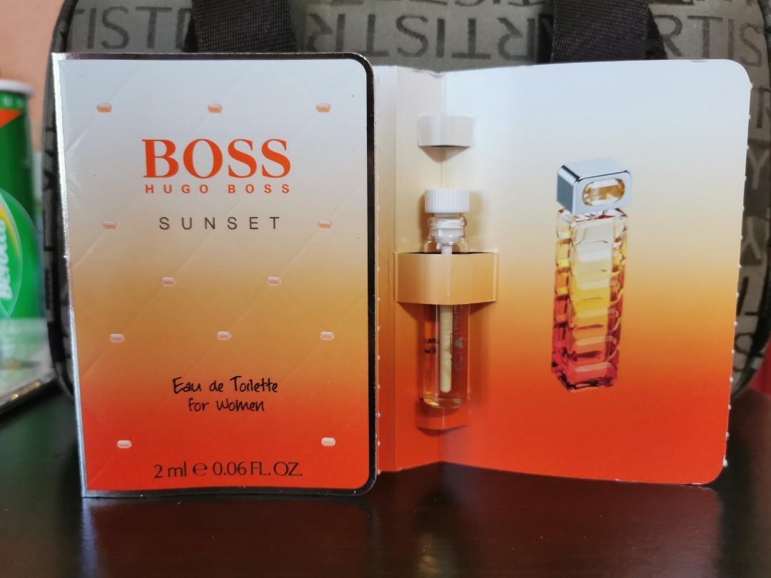hugo boss sunset