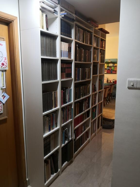 Ikea 80cm BILLY Bookcase with Height Extension Unit, Furniture & Home