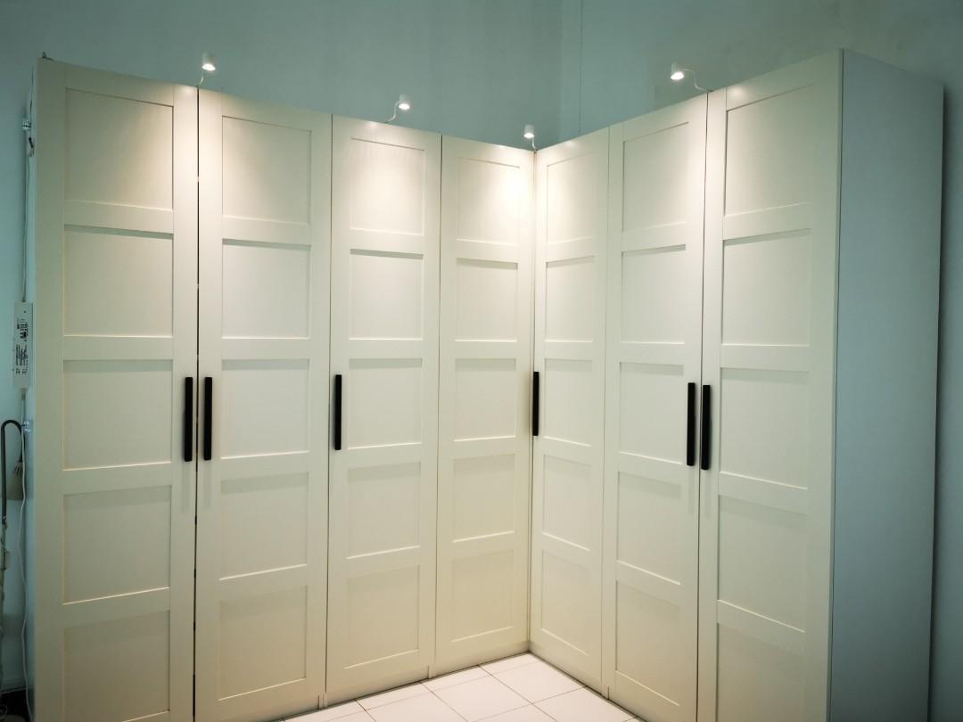 Ikea Pax 7 Door Wardrobe With A Corner Unit Furniture Shelves Drawers On Carousell