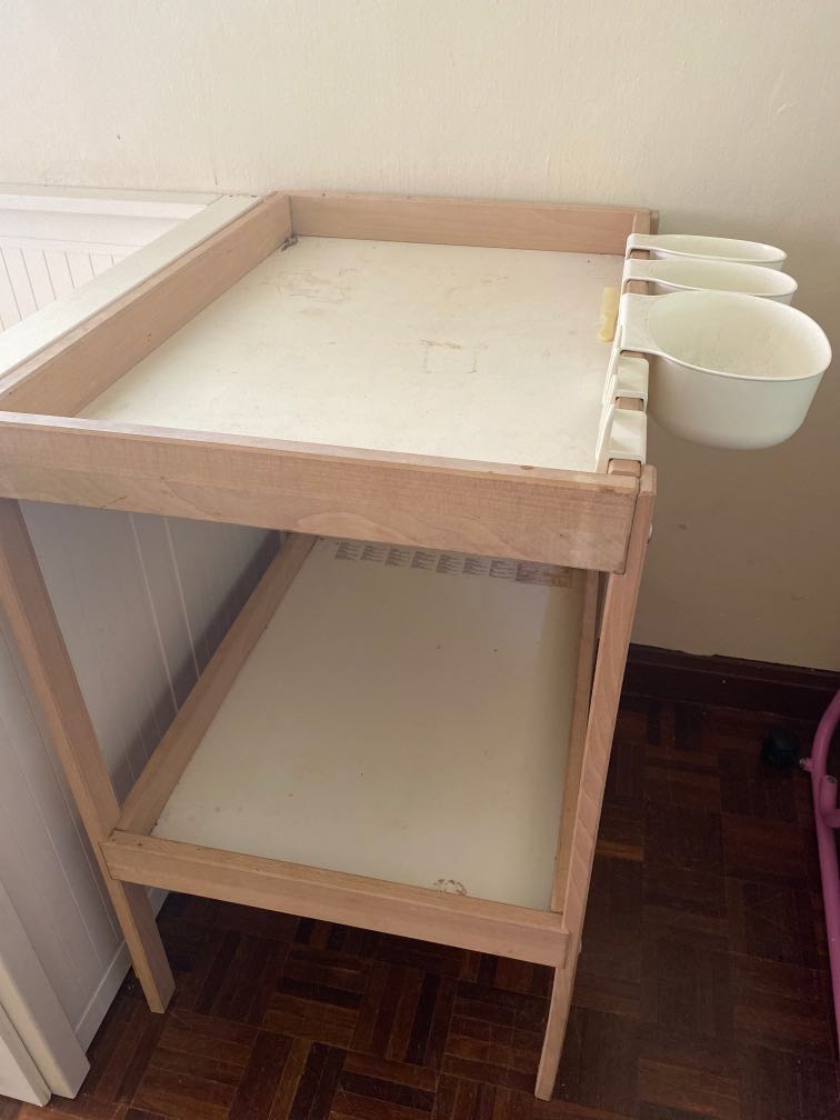 Ikea Sniglar baby changing table storage, Furniture & Home Living