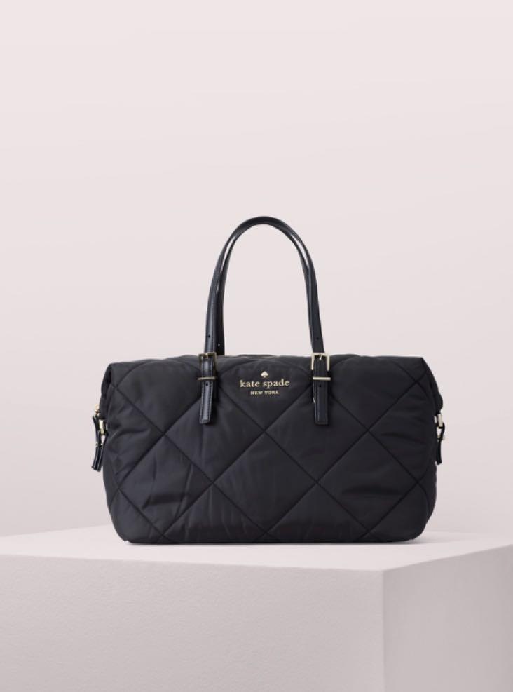 kate spade nylon duffle bag