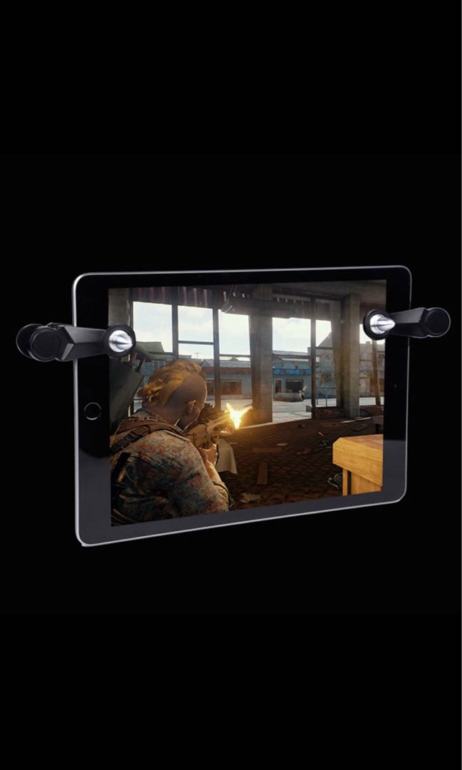 iPhone Samsung iPad Tablet, PUBG Trigger Shoot Controller!