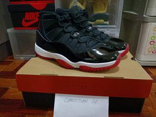 jordan 11 bred size 5.5 y