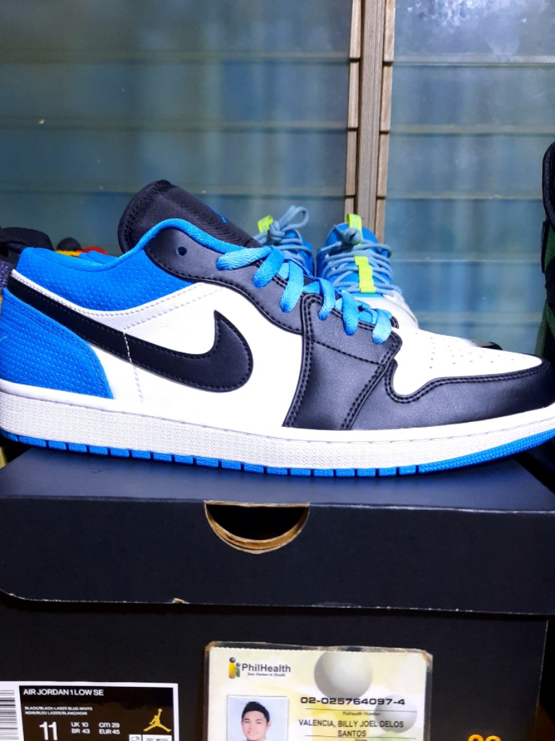 Jordan 1 low SE (RACER BLUE), Men's 