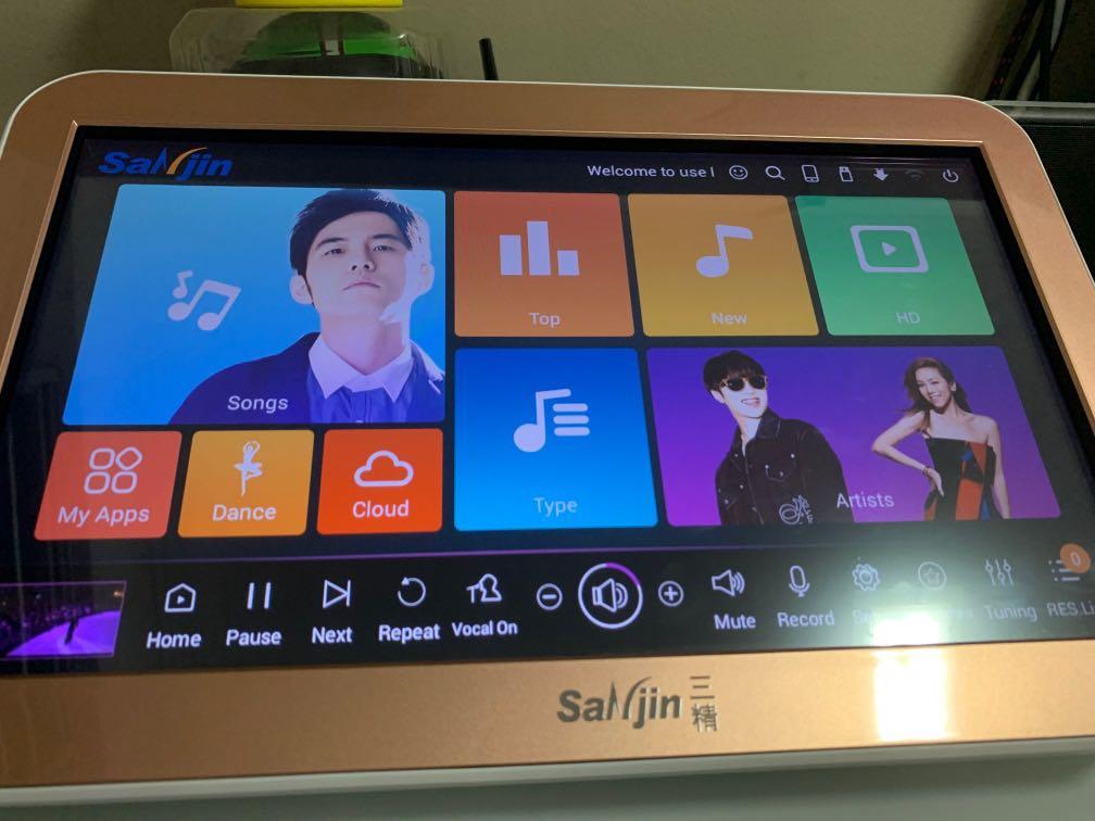 Karaoke Set, Audio, Microphones on Carousell