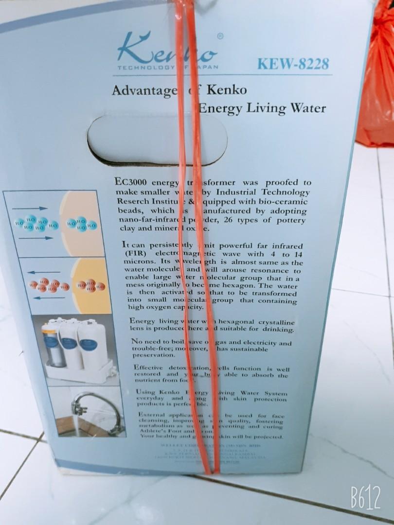 Kenko Energy Water System On Carousell