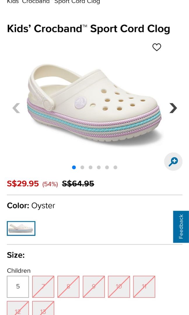 Crocband sport cord clog hot sale