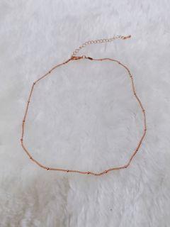 Korean Rose Gold Choker