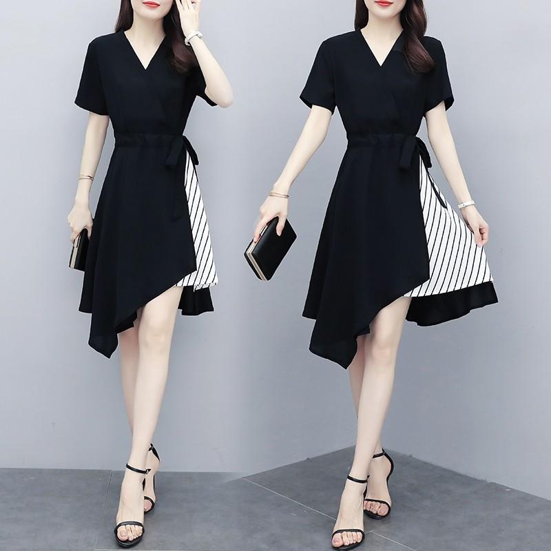 Women Korean Style V Neck Dress Women S Fashion Clothes Dresses Skirts On Carousell